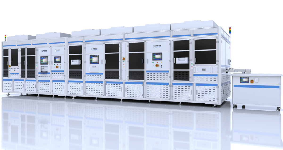 全自動中尺寸網版無痕貼膜設備 全自動中尺寸網版無痕貼膜設備