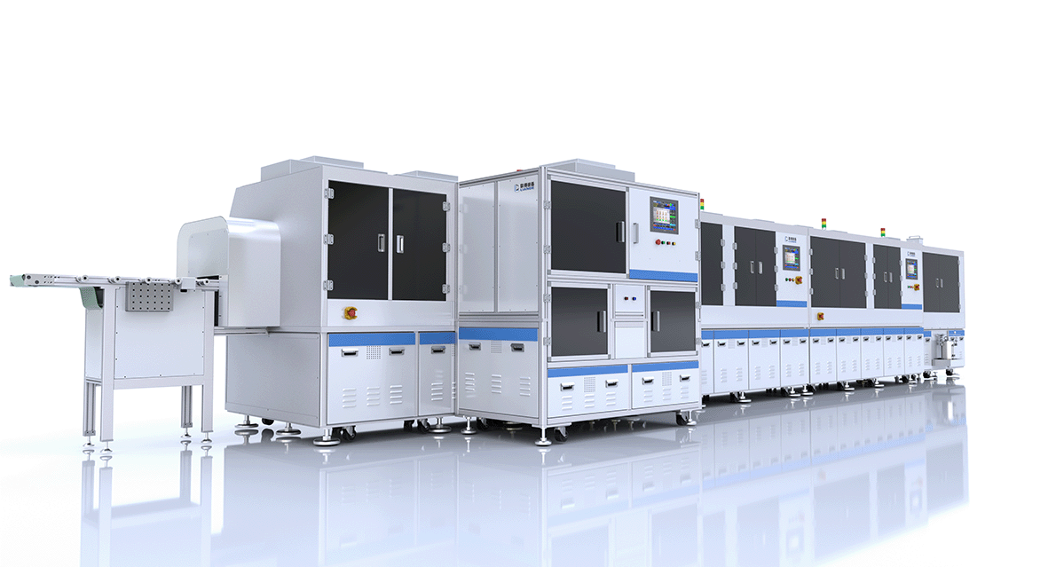 全自動柔性屏FOP綁定檢測整線