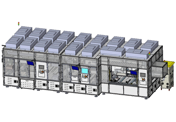 7-18吋全自動(dòng)背光組裝機(jī)（車載單屏-點(diǎn)膠）