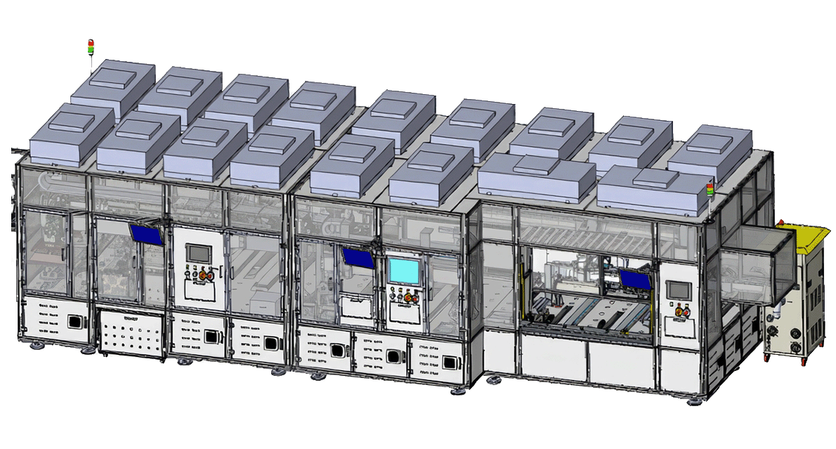 7-18吋全自動背光組裝機(車載單屏-點膠) 7-18吋全自動背光組裝機(車載單屏-點膠)