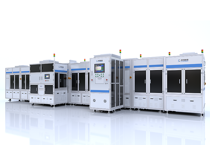 全自動中尺寸5-17.3吋綁定整線LD/EC/COG/FOG/AOI/FOB/FOB AOI綁定整線