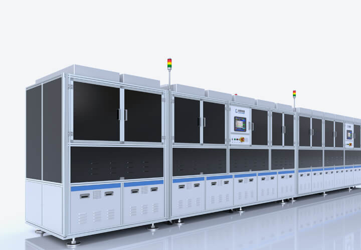 全自動小尺寸4S柔性屏OLED EC/COP/FOP/AOI/點膠綁定整線